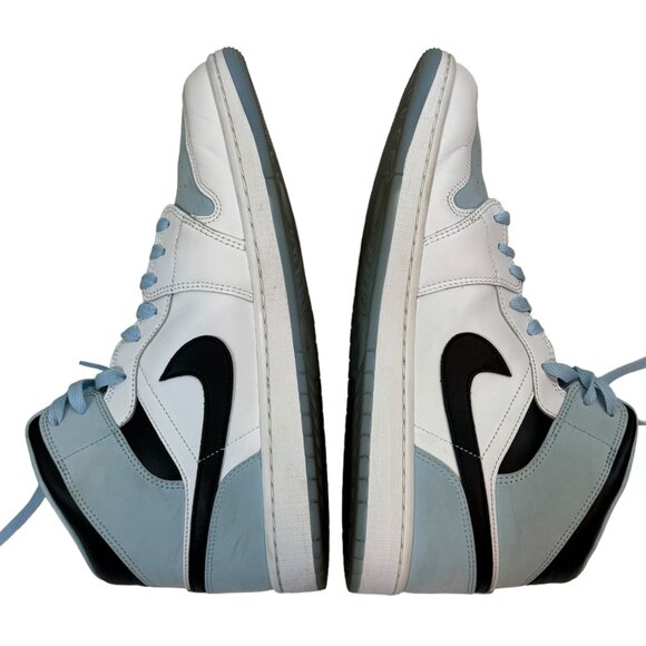 Nike Air Jordan 1 Mid SE‎ \'White Ice Blue\' DV1308-104 Size 14 with Original Box main image 6